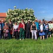 Le groupe au complet sans Laurence qui prend la photo